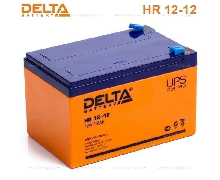 Батарея для ИБП Delta HR 12-12 12 В 12 Ач