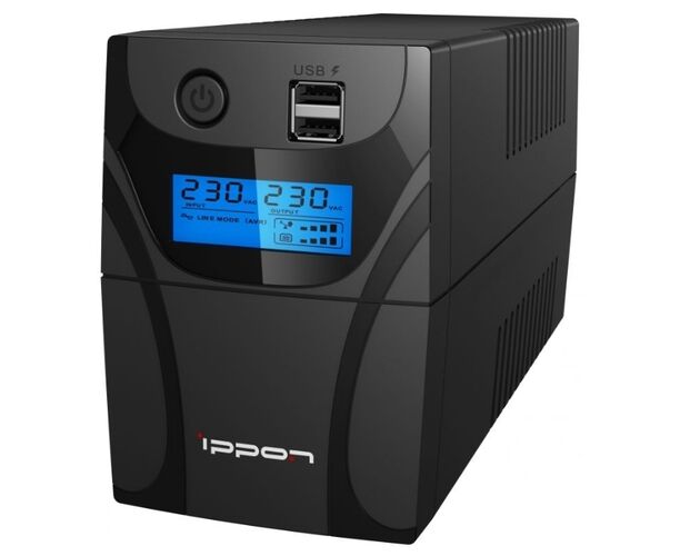 ИБП Ippon Back Power Pro II Euro 850 480 Вт 850 ВА черный (1005575)