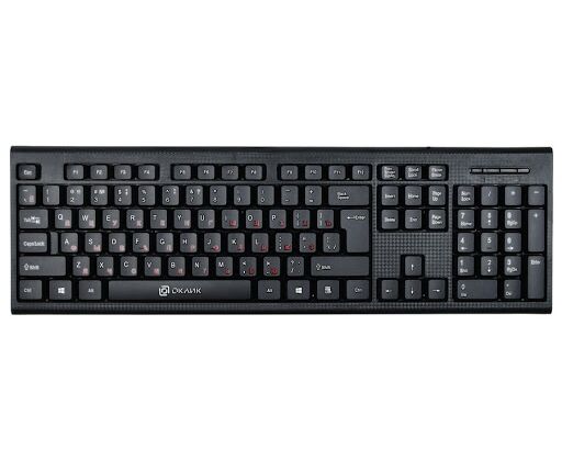 Клав. Oklick 120 M Black, USB