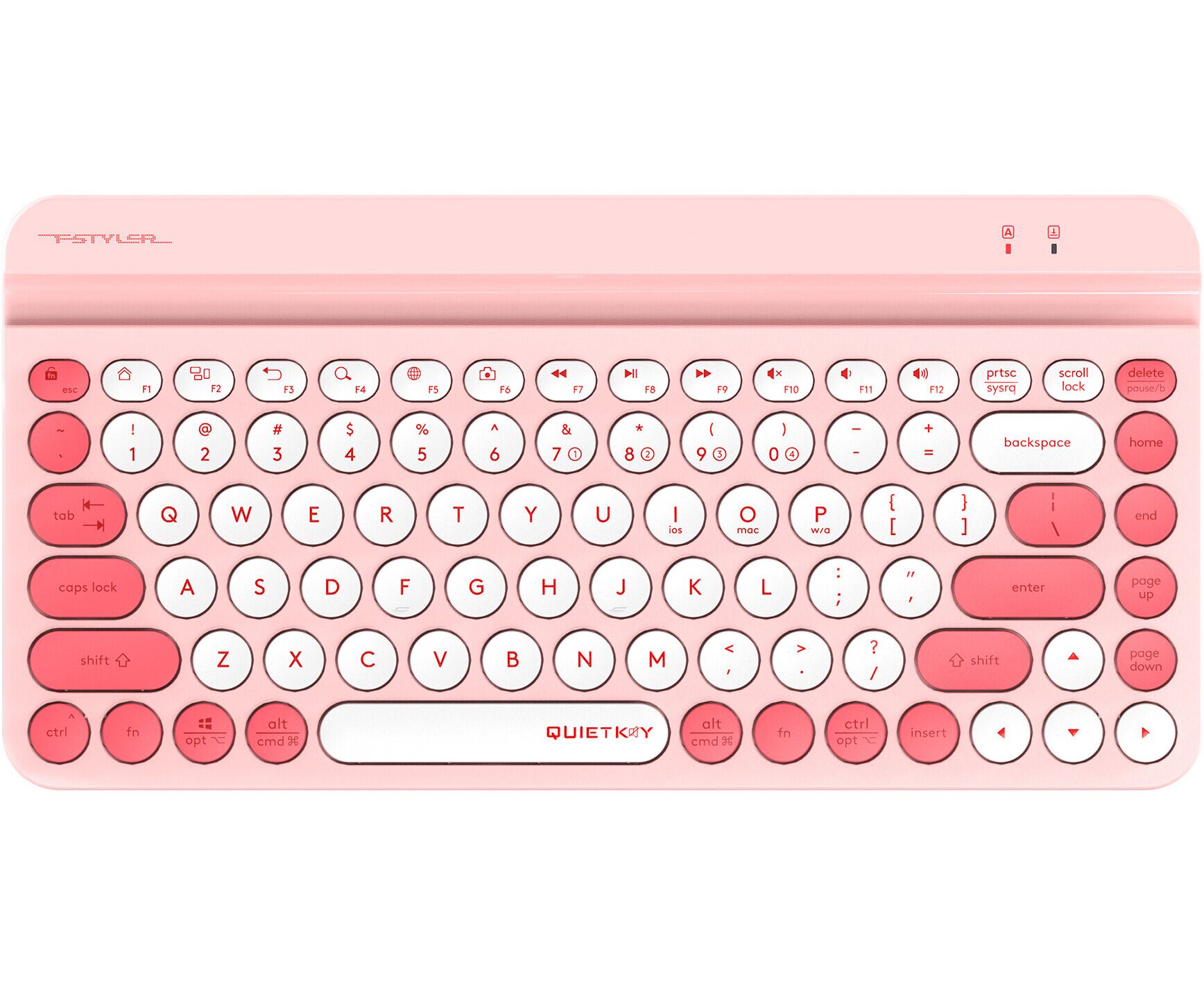 Клавиатура A4 Tech Fstyler FBK30 Raspberry розовый