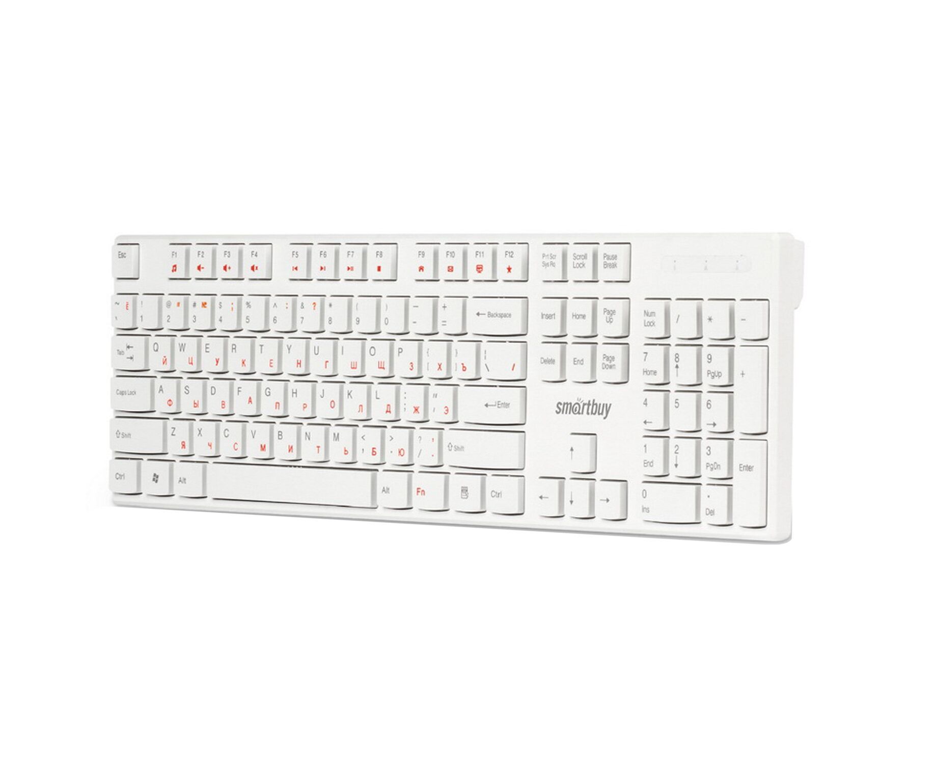 Клавиатура Smart Buy SBK-238 U-W ONE мембранная USB (white) (213101)