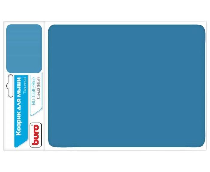 Коврик Buro BU-CLOTH Blue, тканевый