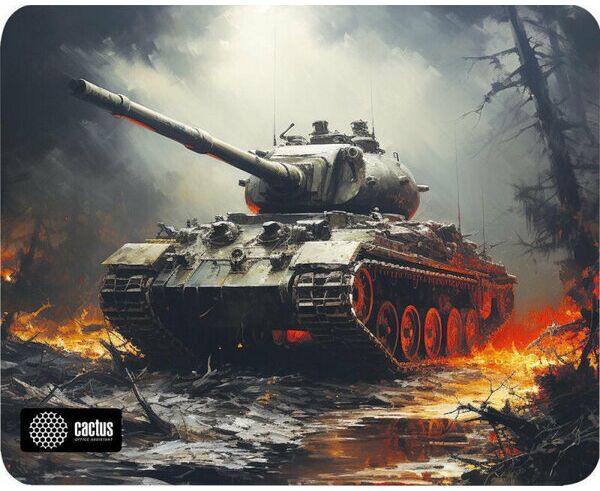 Коврик для мыши Cactus CS-MP-D04 S Tank 250x200x3мм