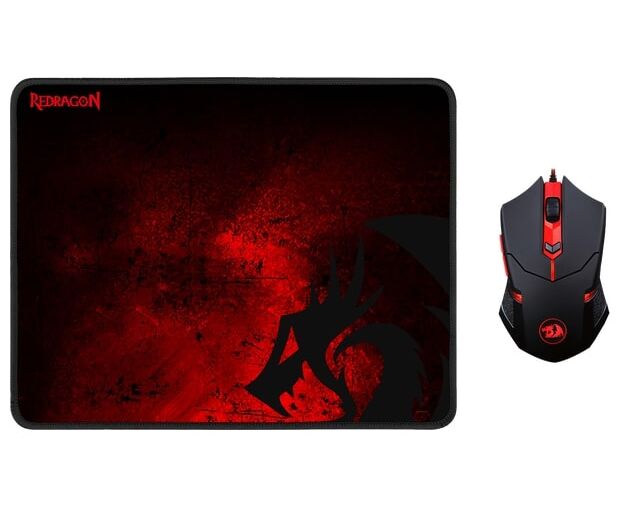 Игровой набор Redragon M601 BA RU,мышь+ковер