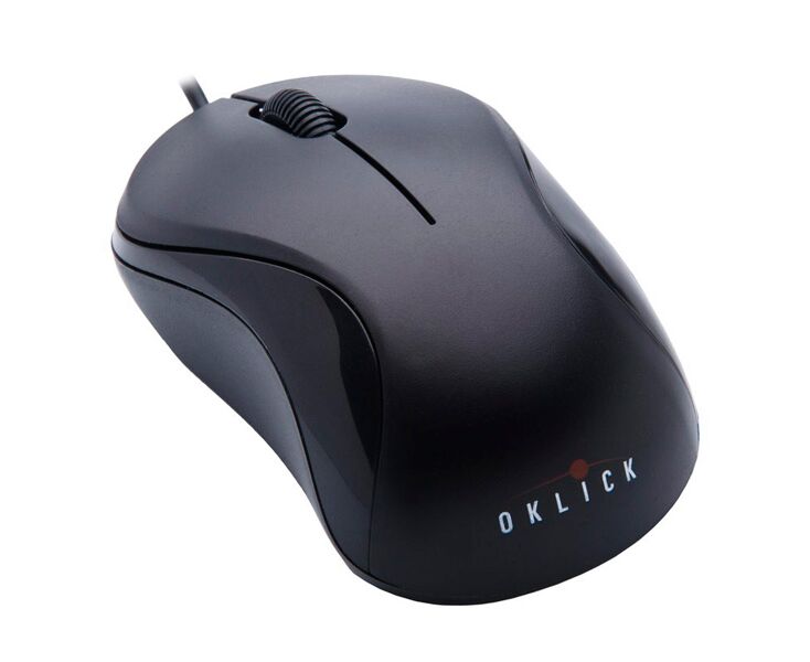 Мышь Oklick 115 S черный USB