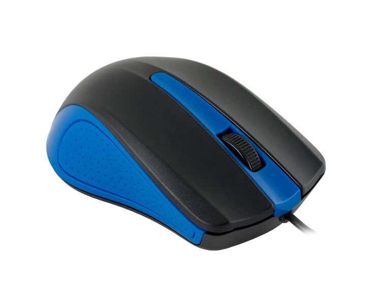 Мышь Oklick 225 M черный/синий USB