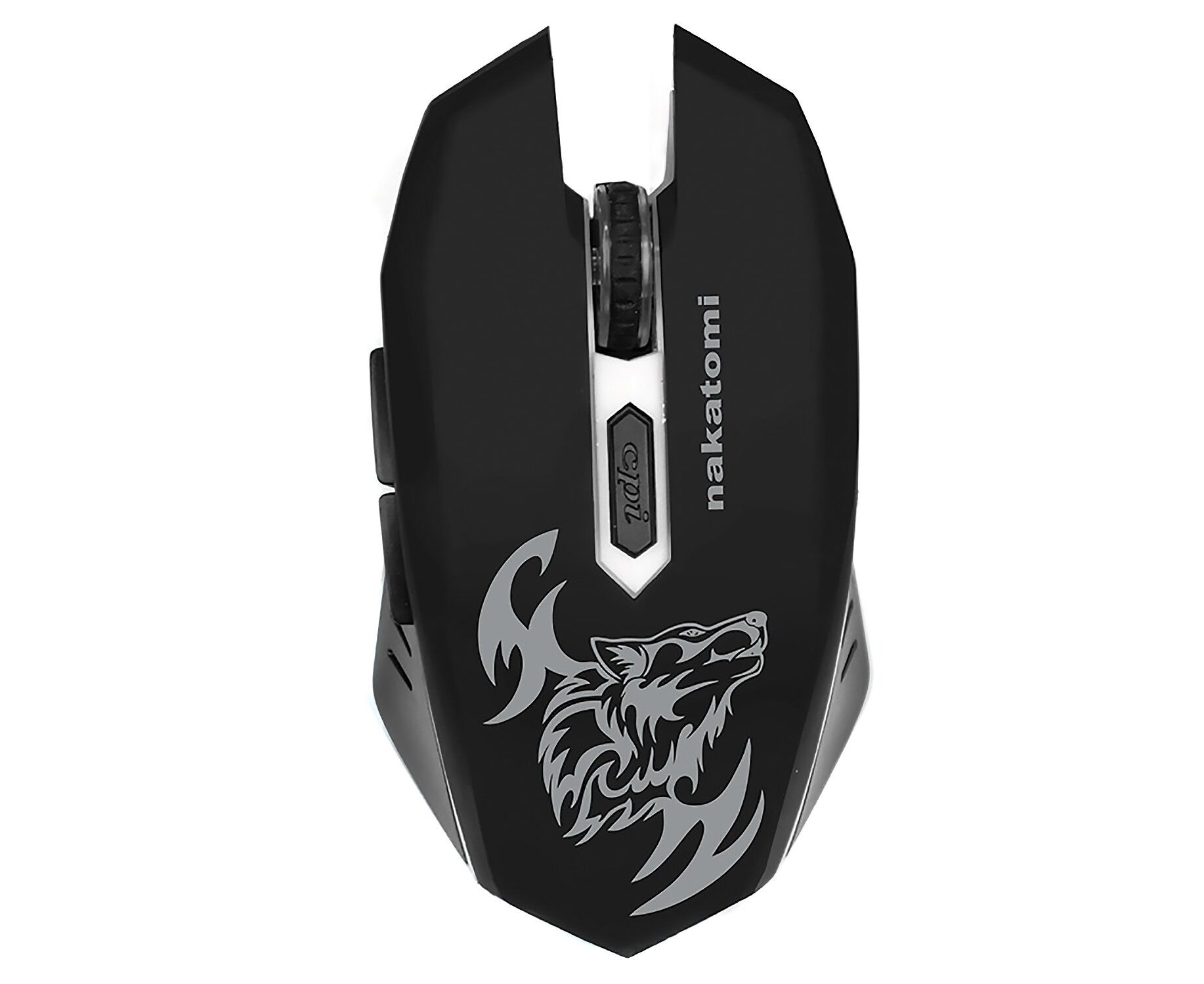 Мышь оптическая беспроводная Nakatomi Gaming mouse MROG-15 U RF, игровая