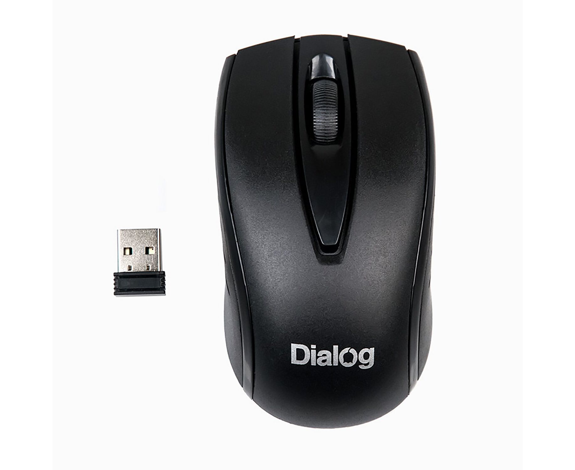 Мышь оптическая беспроводная Dialog Comfort MROC-17 U RF (black)