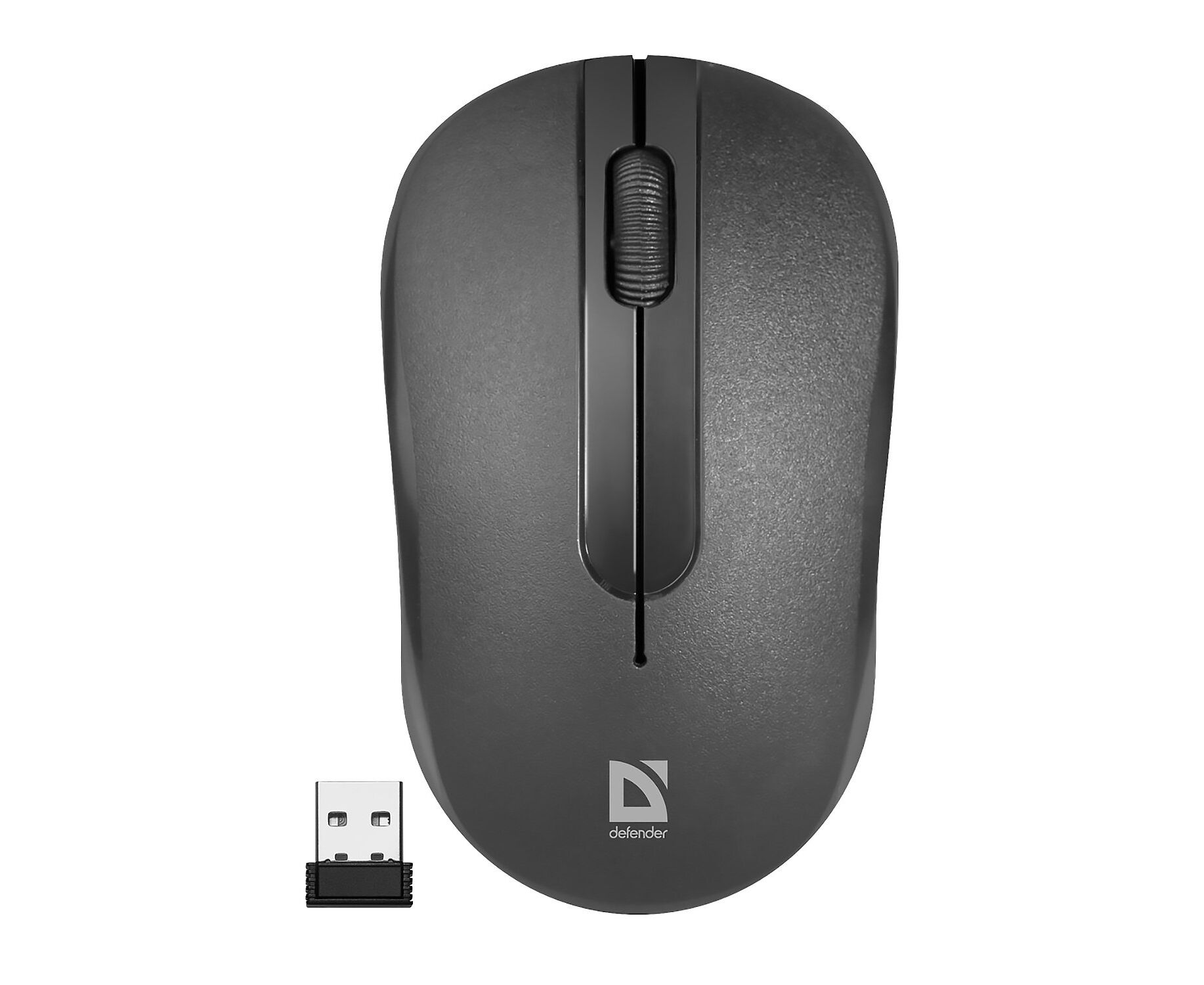 Мышь оптическая беспроводная Defender Hit MM-495 (black) (202858)