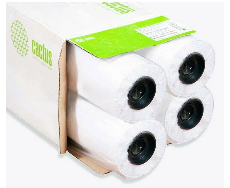 Бумага Cactus CS-PG230-106730 глянцевое универсальная 42"(A0+) белый