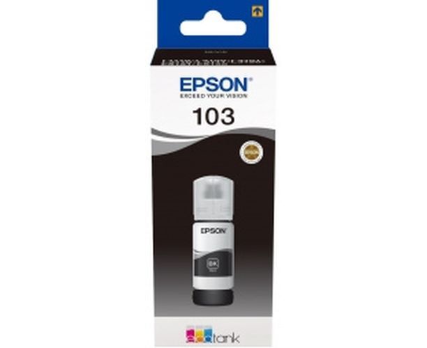 Чернила Epson 103 BK C13 T00 S14 A черный (65мл) для Epson L3100/3110/3150