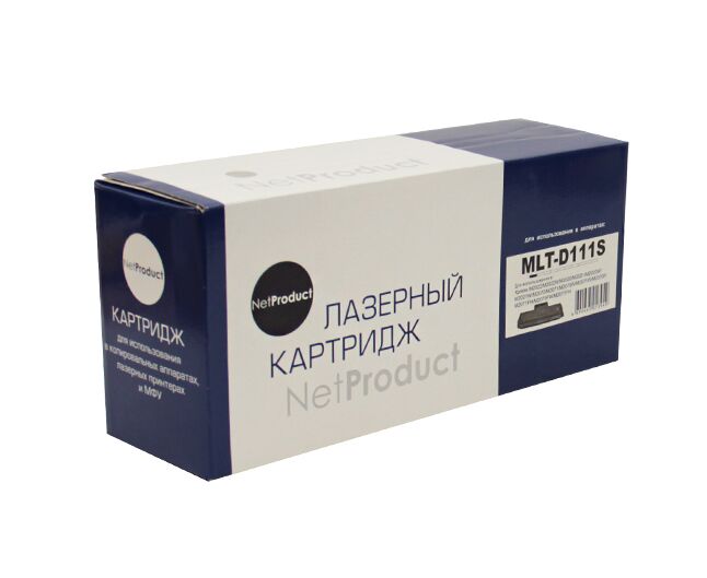 Картридж Net Product (N-MLT-D111 L) для Samsung SL-M2020/2020 W/2070/2070 W, 1,8 K (новая прошивка)