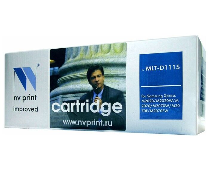 Картридж совместимый NV Print NV-MLTD111 S Samsung MLT-D111 S для Xpress M2020/M2020 W/M2070/M2070 W/M2070 FW (1000k)