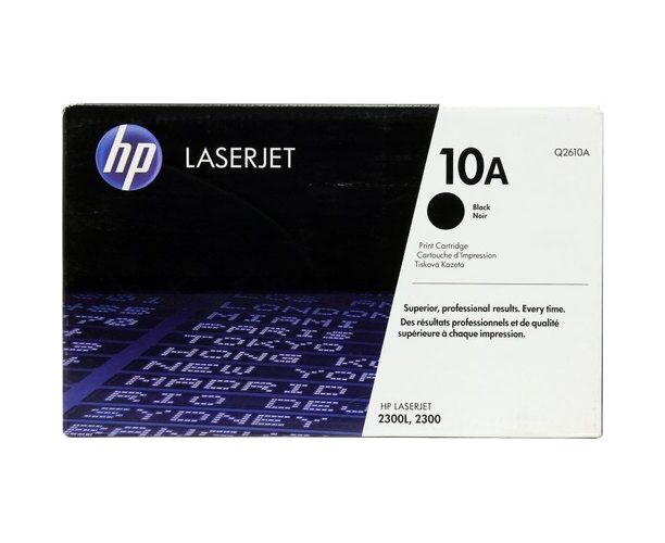 Картридж лазерный HP 10 A Q2610 A черный (6000стр.) для HP LJ 2300/D/N/DN/DTN/L