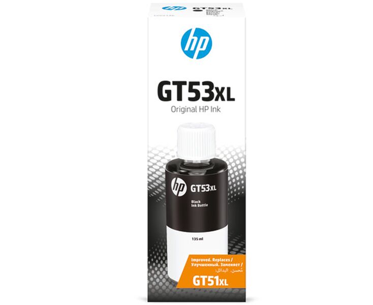 Картридж струйный HP GT53 XL 1 VV21 AE черный (6000стр.) (135мл) для HP Ink Tank