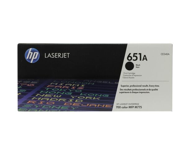 Картридж лазерный HP 651 A CE340 A черный (13500стр.) для HP LJ 700/775