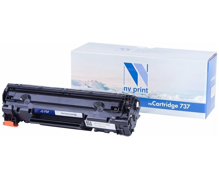 Картридж совместимый NV Print NV-737 Canon 737 черный для Canon i-SENSYS MF211/212w/217w/226dn (2400k)
