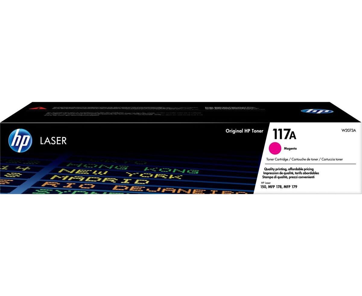 Картридж лазерный HP 117 W2073 A пурпурный (700стр.) для HP Laser 150/MFP 178/179