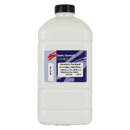 Тонер Static Control MPT8-1 KG черный флакон 1000гр для принтера HP Laser Jet 5000/4100/1200