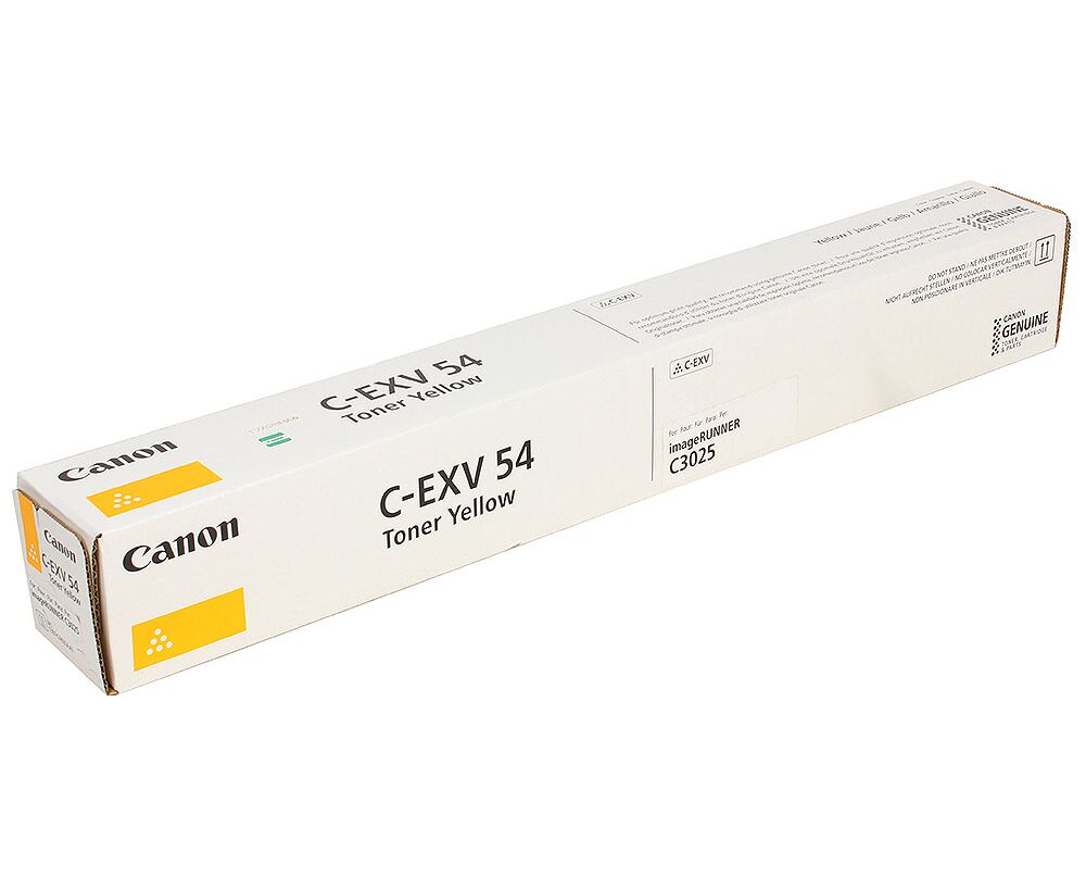 Тонер Canon C-EXV54 Y 1397 C002 желтый туба для копира C3025i