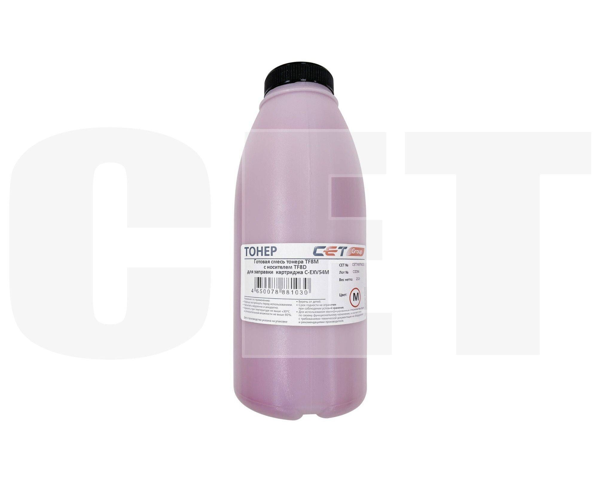 Тонер Cet TF8 M C-EXV54 (CET7497 M232) пурпурный для Canon i RC3025/3025i/3020