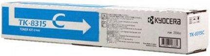 Тонер-картридж TK-8315 C 6 000 стр. Cyan для TAS Kalfa 2550ci