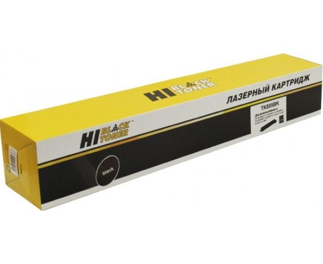 Тонер-картридж Hi-Black (HB-TK-895 Bk) для Kyocera FS-C8025 MFP/8020 MFP, Bk, 12 K