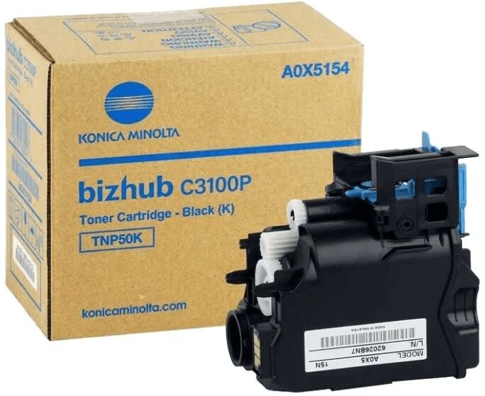 Тонер Konica-Minolta bizhub (A0 X5154) C3100 P черный TNP-50 K