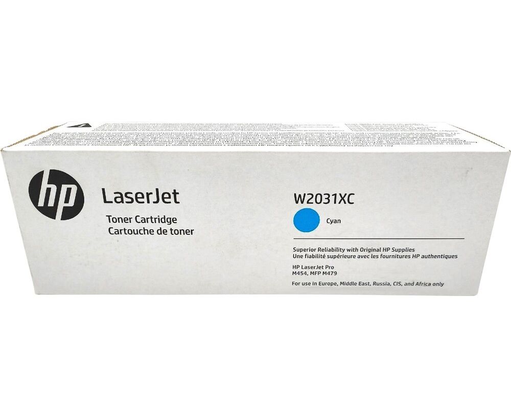Контрактный Тонер-картридж HP 415 X W2031 XC Cyn Contract Laser Jet Toner Crtg