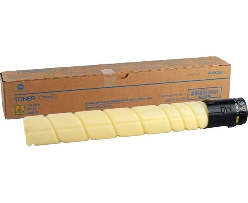 Тонер Konica-Minolta bizhub (A33 K250) C224/284/364 желтый TN-321 Y