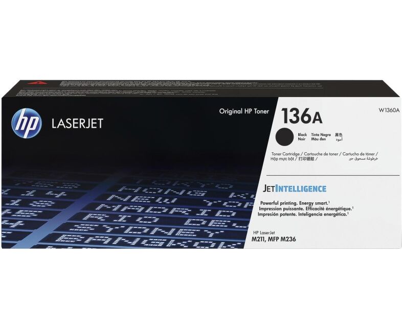 Тонер-картридж HP W1360 A Laser Jet 136 A Black Original Toner Cartridge