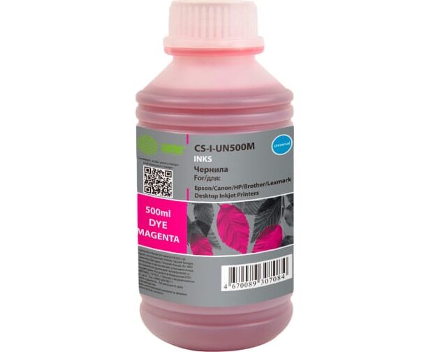 Чернила Cactus CS-I-Un500 M пурпурный 500мл для HP/Lexmark/Canon/Epson/Brother