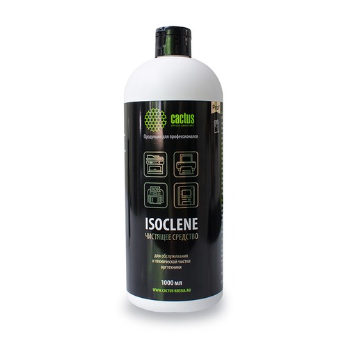 Спирт изопропиловый Cactus CS-ISOCLENE1 для очистки техники 1л.