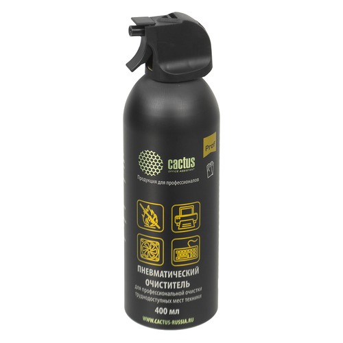 Пневматический очиститель Cactus CSP-Air400 негорючий для очистки техники 400мл