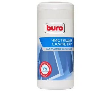Салфетки Buro BU-Tpsm для экранов плазменных телевизоров туба 75шт влажных