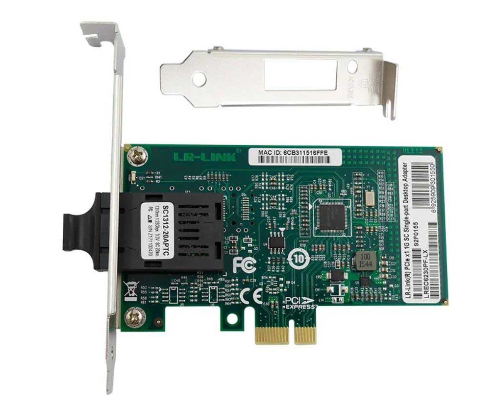 Сетевой адаптер LR-LINK LREC6230 PF-SFP PCIE 1 GB 1000 MBPS Single
