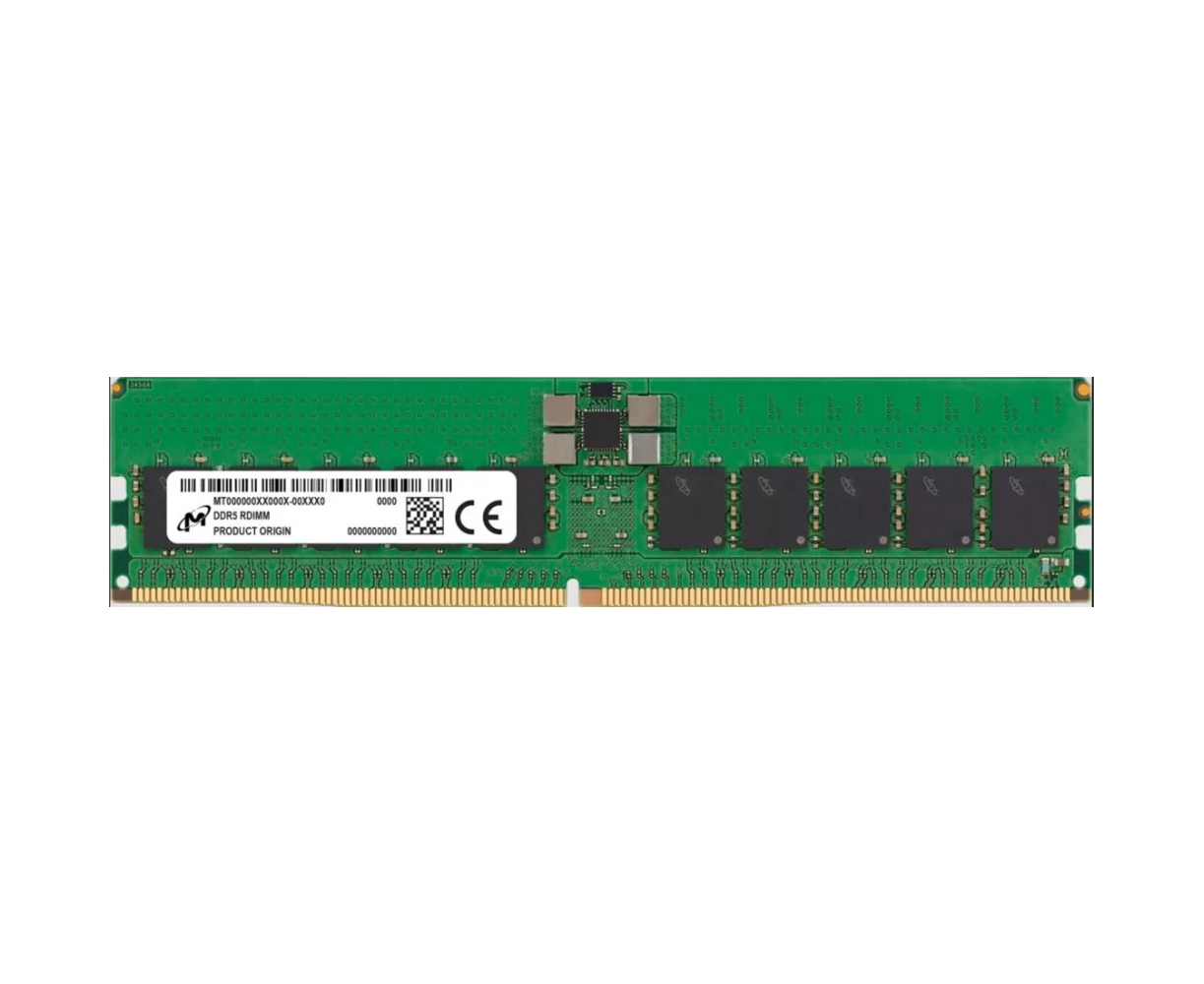 ОЗУ Micron MTC40 F2046 S1 RC56 BD1 DDR5 RDIMM 64 GB 2 Rx4 5600 M Hz ECC Registered, 1 year, OEM