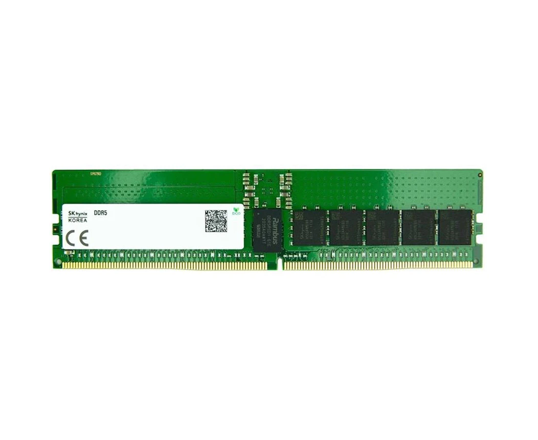ОЗУ Hynix HMCG78 AEBRA 16 ГБ DIMM DDR5, ECC, registered, PC5-38400, CL22, 4800 МГц