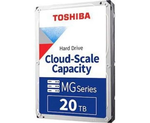 HDD Toshiba MG10 ACA20 TE SATA 20 Tb 3.5" Server 7200 6 Gbit/s 512 Mb