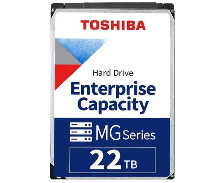 HDD Toshiba MG10 F (MG10 AFA22 TE) Series 22 TB 3.5" SATA 6 Gb/s, 7200rpm, 512 MB, 512e