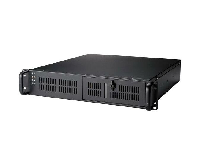 Корпус Advantech ACP-2010 MB-00 D 2 U Rackmount Chassis, ATX/m ATX, Отсеки 1*5.25",+1*3.5",Ext+1*3.5",Int, 2x80mm fan, Размер (ШВГ) 482x88x480mm