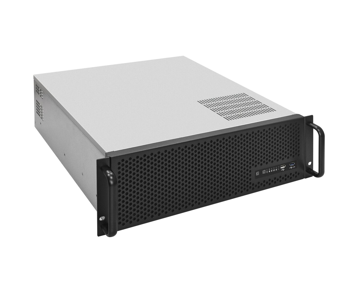 Корпус Exe Gate Pro 3 U450-09 EX292527 RUS RM 19", высота 3 U, глубина 450, без БП, USB
