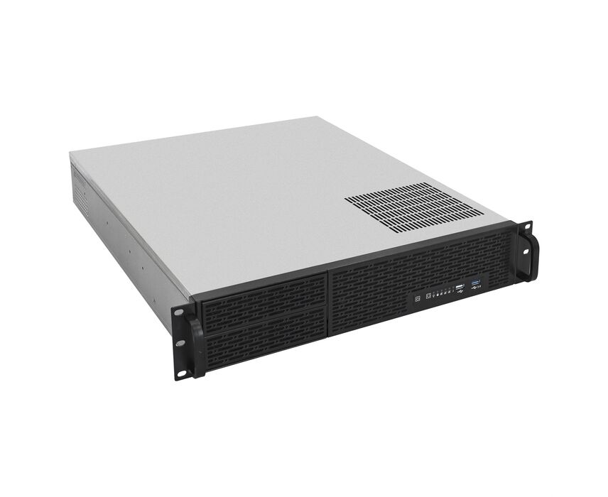 Корпус Exegate Pro 2 U550-06/2 U2088 EX234952 RUS RM 19", высота 2 U, 500 W, USB