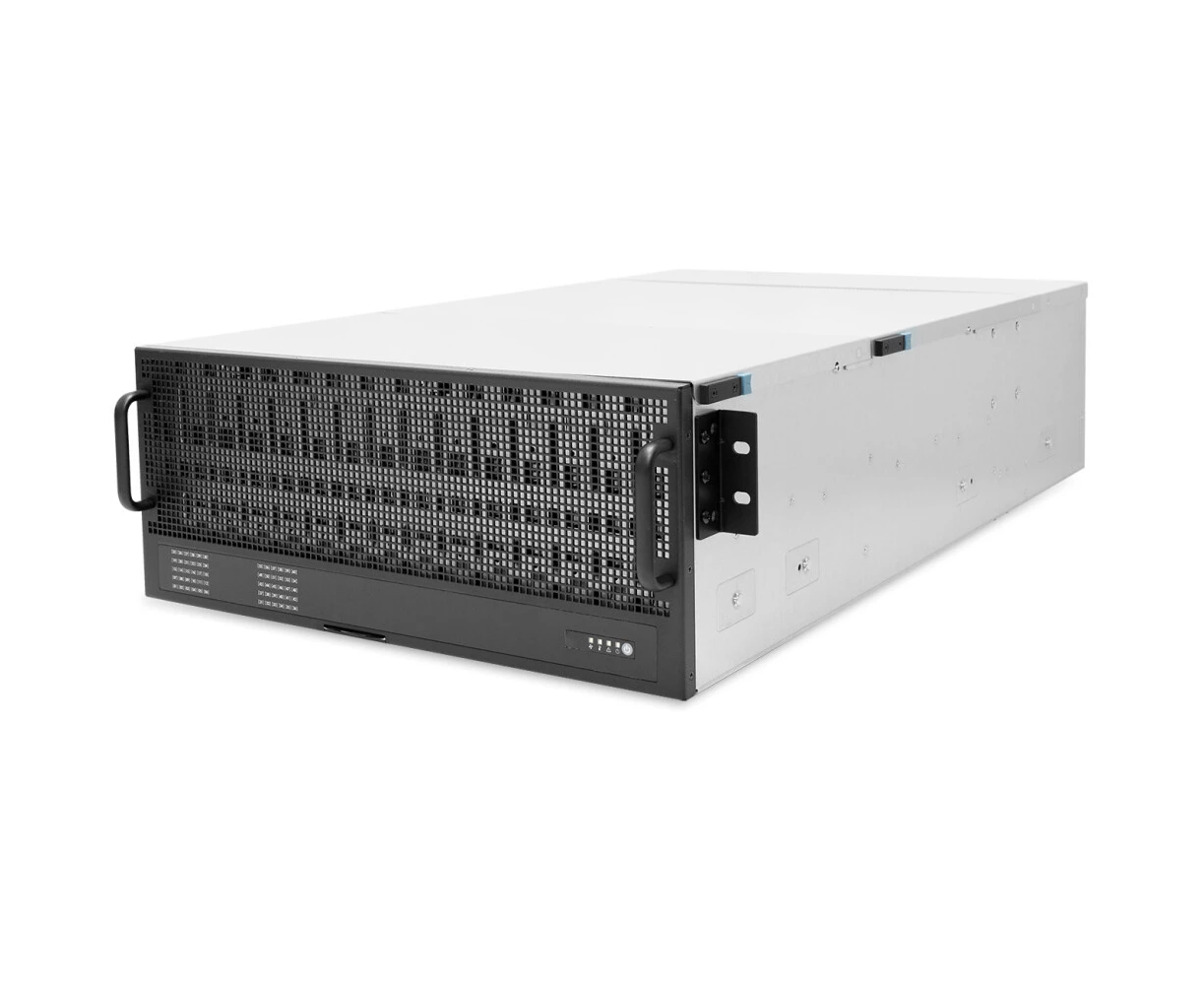 Корпус AIC J4060-04-35 X (XJ1-40604-06), 4 U 60x 3.5” hot-swap bays, hot-swap JBOD with dual SAS 12 G expander controller, dual BMC, tool-less HDD tray