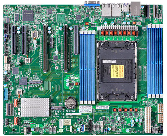 Материнская плата Supermicro MBD-X13 SEI-F-B 1x LGA-4677, Intel Xeon SP gen 4, Intel C741, 8x DDR5 4800/4400/4000 M Hz. 2x1 Gbe Base-T i210+1x Mgmt LAN