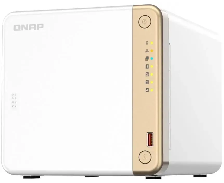 Сетевое хранилище NAS Qnap Original TS-462-4 G 4-bay настольный Celeron N4505