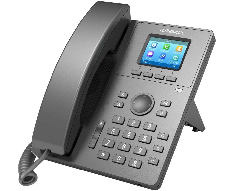 Телефон IP Flyingvoice P11 W серый