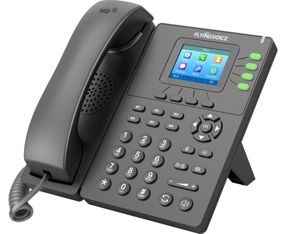 Телефон IP Flyingvoice P21 серый