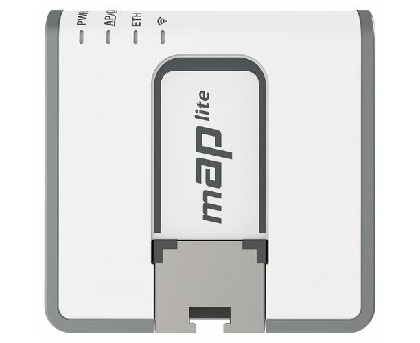 Mikro Tik Router BOARD R Bm APL-2n D (m AP lite), Wi-Fi Точка доступа компактная, 2.4 G Hz, 802.11b/g/n, 1x LAN, CPU QCA9533 650 M Hz, с магнитным креплением