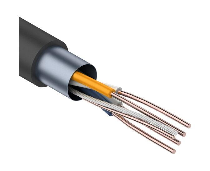 Кабель витая пара Rexant 01-0124 FTP 2 PR 24 AWG CAT5e наружный OUTDOOR бухта 305м